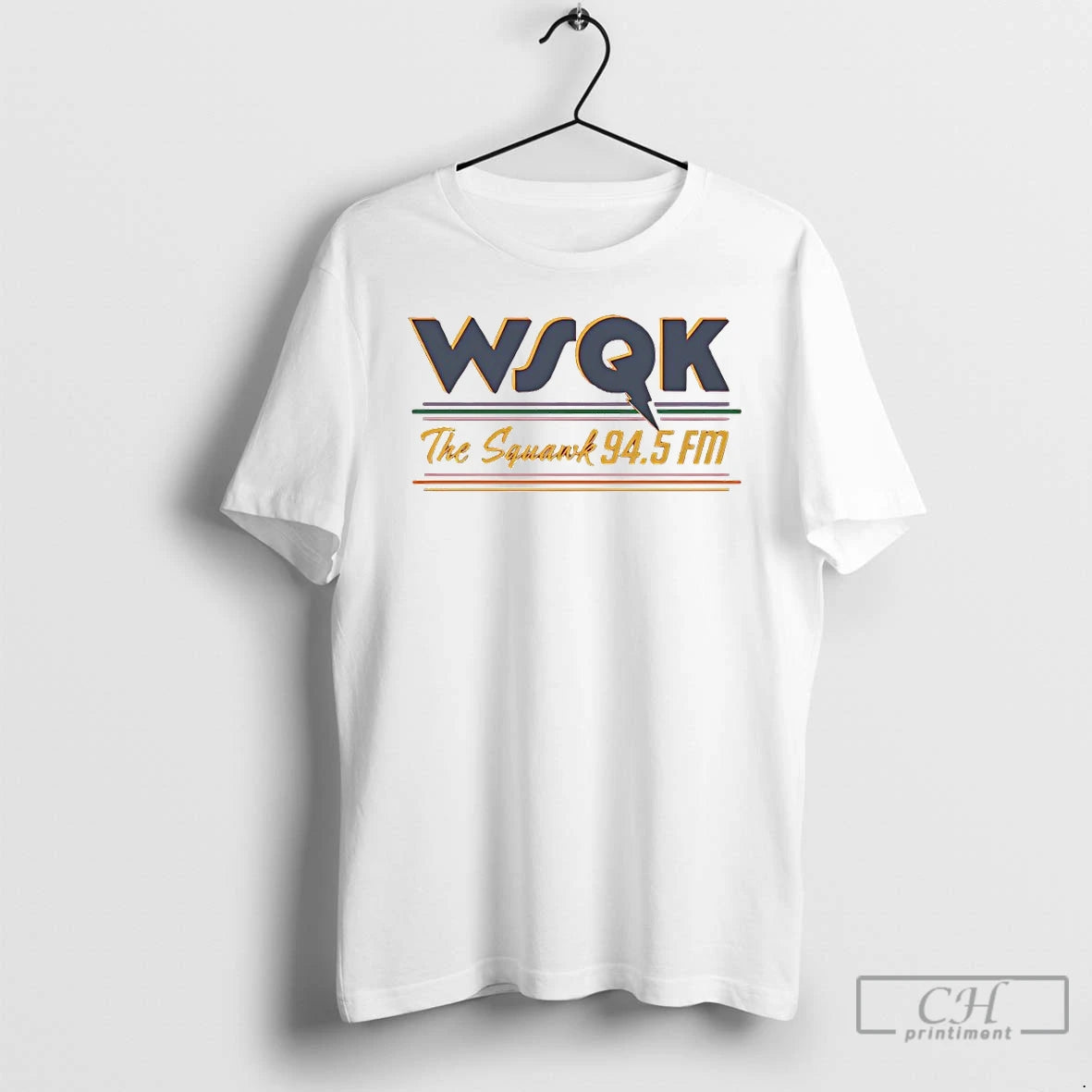 Classic Dustin Henderson Wsqk The Squawk 94 5 Fm T-Shirts, Hoodie, Sweatshirt | AU01DripNestTees.com
