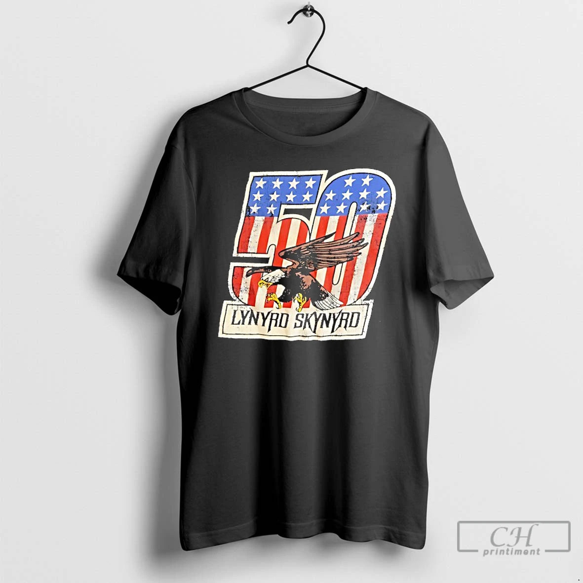Classic Eagle Lynyrd Skynyrd Celebtating 50 Years Vintage T-Shirts, Hoodie, Sweatshirt | AU01DripNestTees.com