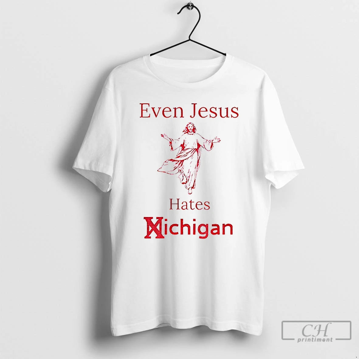 Classic Even Jesus Hates Michigan Osu Ohio State T-Shirts, Hoodie, Sweatshirt | AU01DripNestTees.com