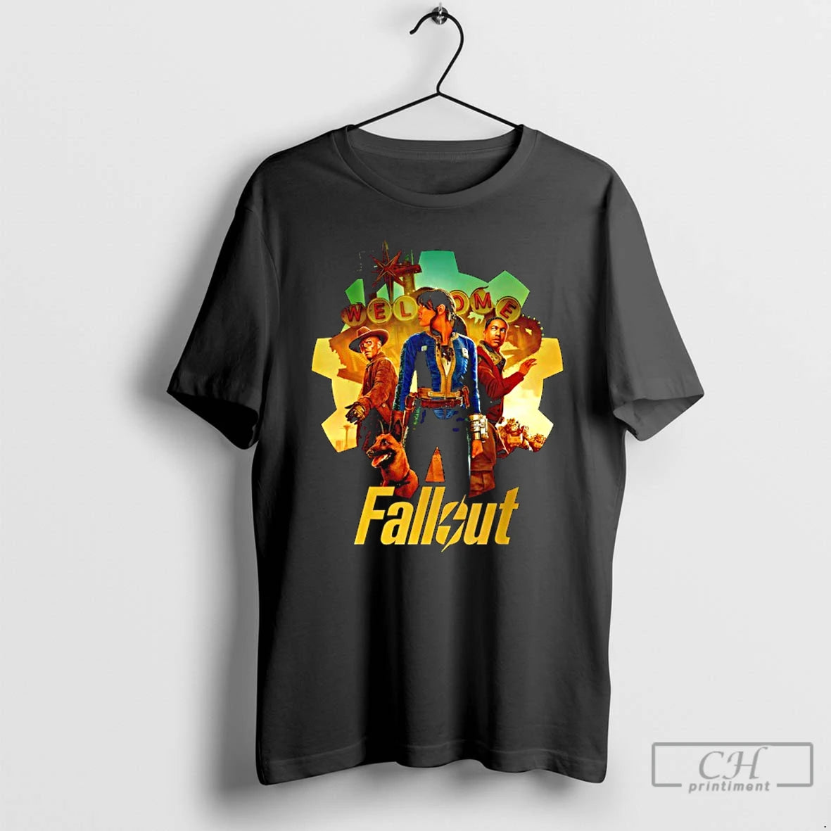 Classic Fallout New Vegas Trio T-Shirts, Hoodie, Sweatshirt | AU01DripNestTees.com