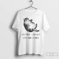 Classic Fat Cat Mother I Am But Skin And Bones T-Shirts, Hoodie, Sweatshirt | AU01DripNestTees.com