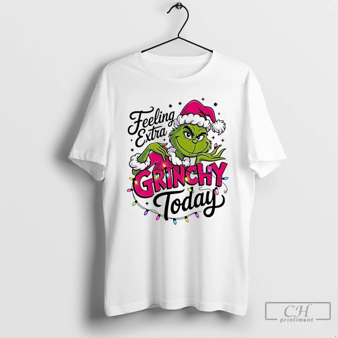 Classic Feeling Extra Grinch Today Christmas T-Shirts, Hoodie, Sweatshirt | AU01DripNestTees.com