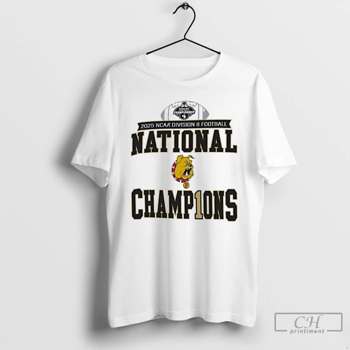 Classic Ferris State Bulldogs 2025 Ncaa Dii Football National Champions T-Shirts, Hoodie, Sweatshirt | AU01DripNestTees.com