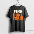 Classic Fire Duke Tobin Text Simple T-Shirts, Hoodie, Sweatshirt | AU01DripNestTees.com