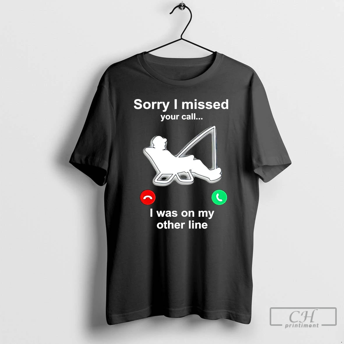 Classic Fishing Sorry I Missed Your Call I Was On My Other Line T Shirts Hoodie, Sweatshirt | AU01DripNestTees.com