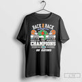 Classic Florida Gators Back 2 Back Champions Of Sunshine Showdown Go Gators T Shirts Sweater Hoodie, Sweatshirt