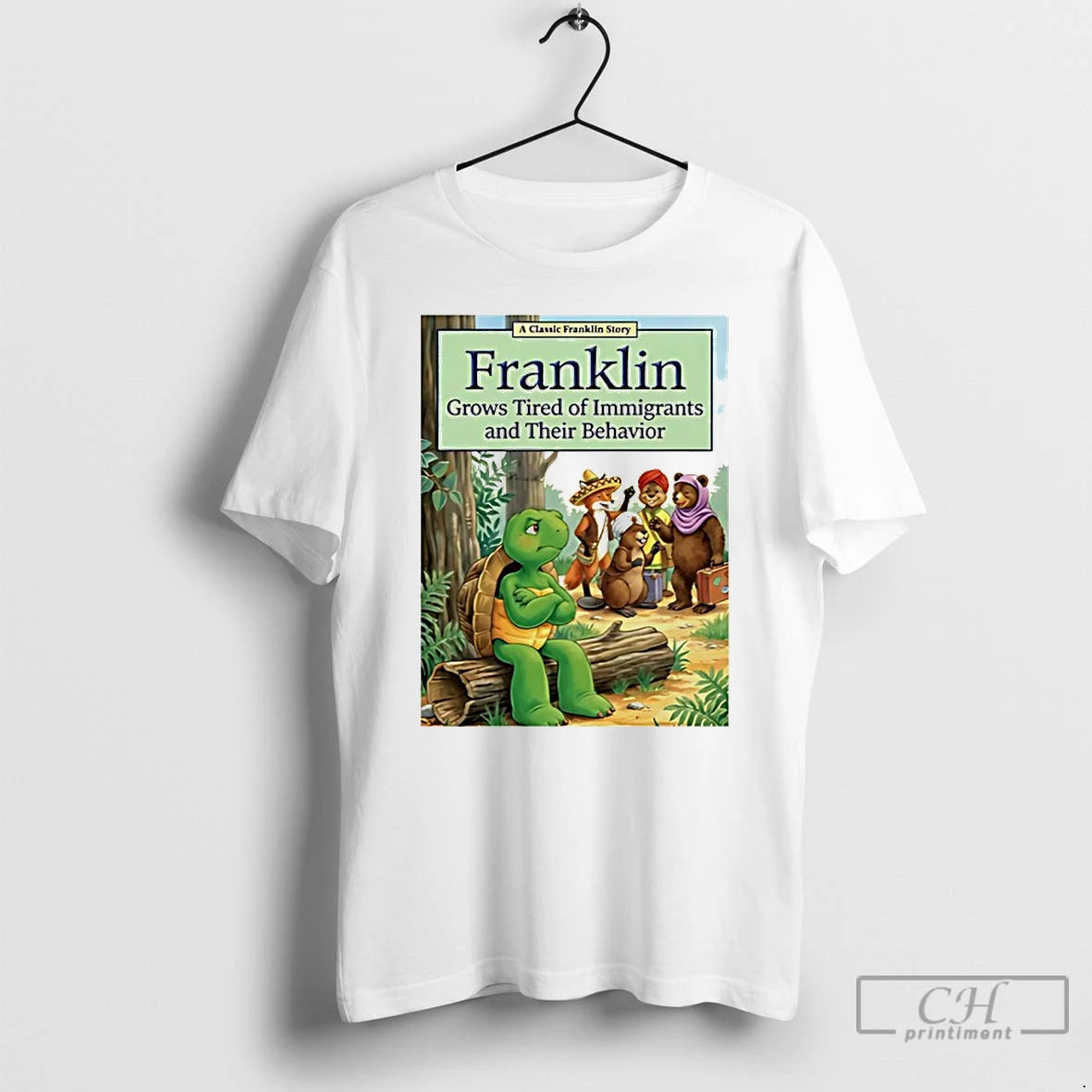 Classic Franklin Grows Tired Of Immigrants And Their Behavior T-Shirts, Hoodie, Sweatshirt | AU01DripNestTees.com