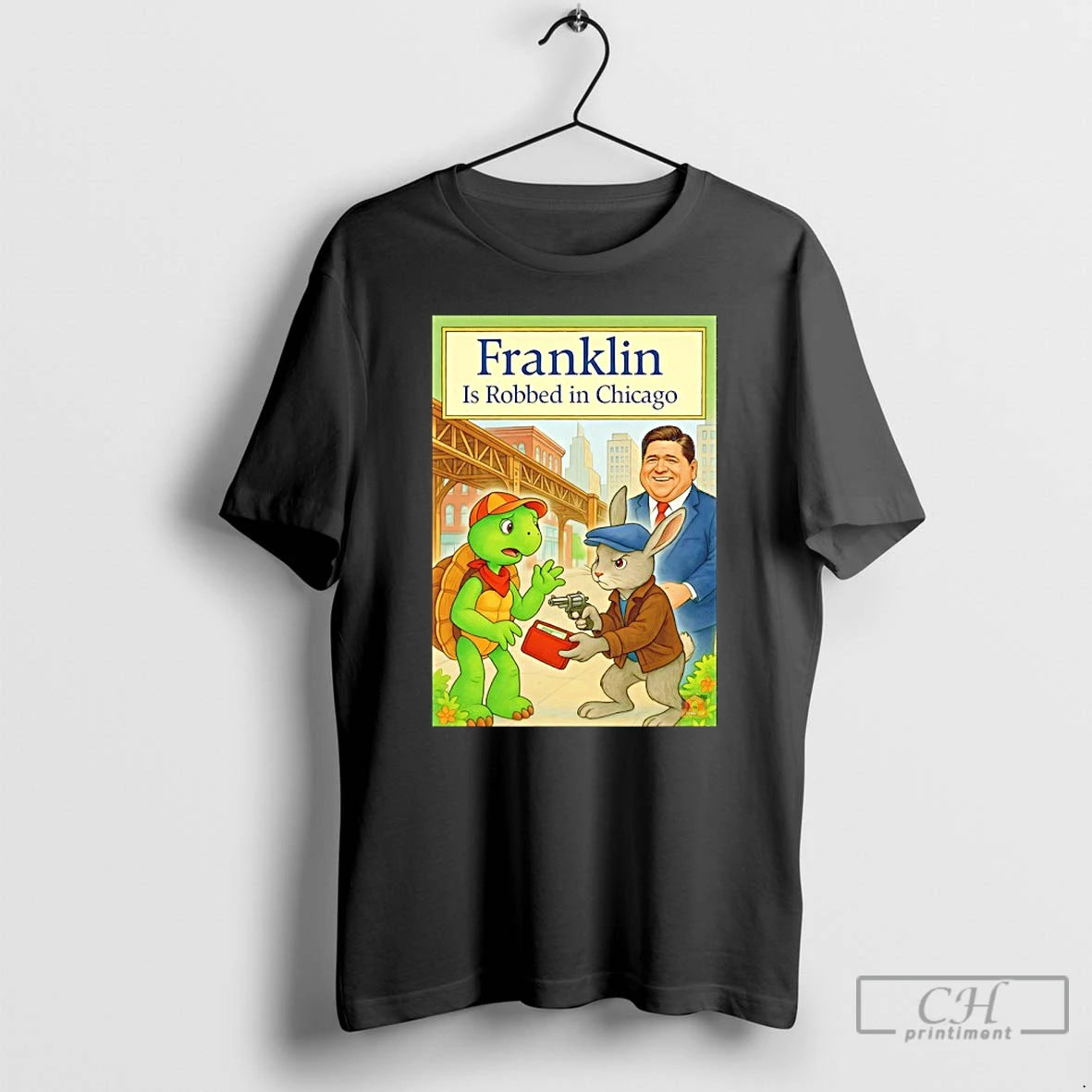 Classic Franklin Is Robbed In Chicago T-Shirts, Hoodie, Sweatshirt | AU01DripNestTees.com