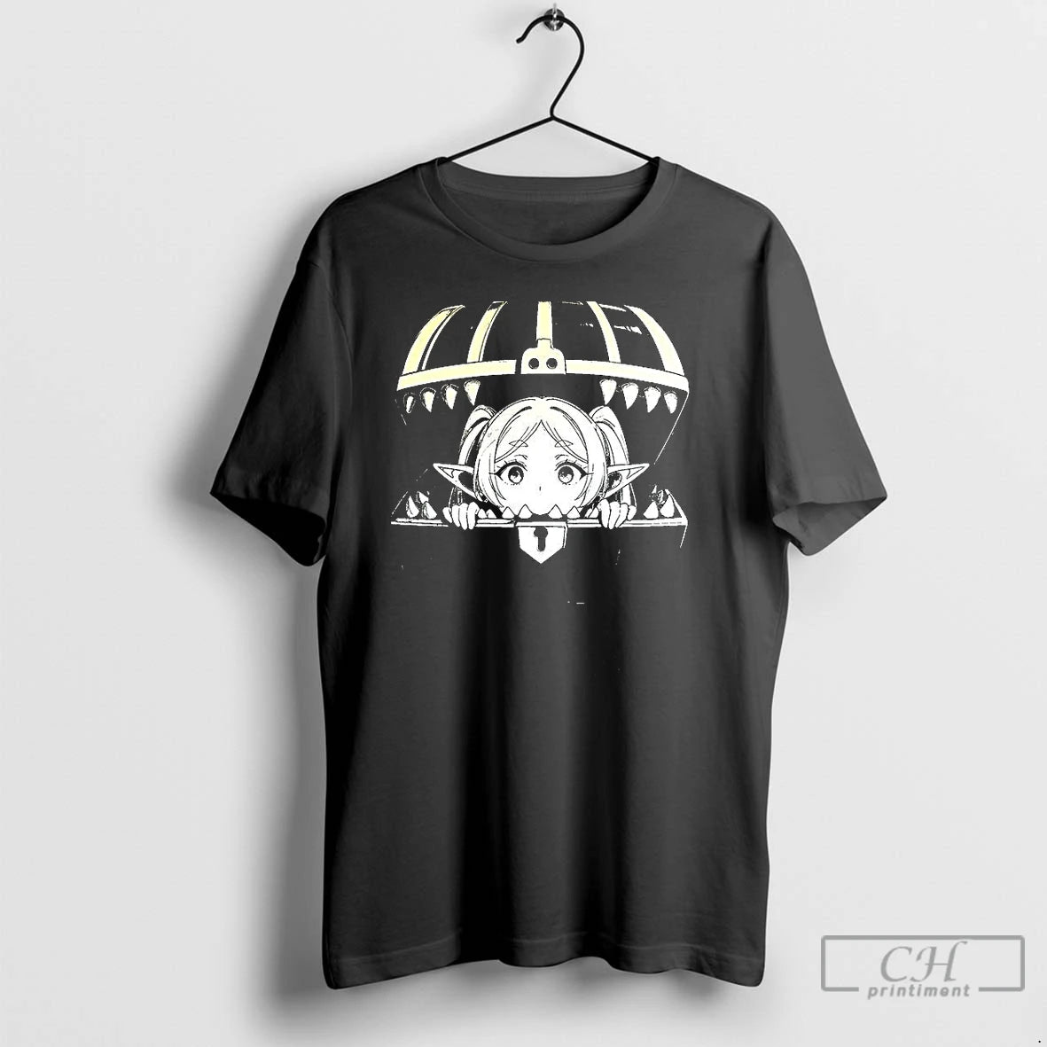 Classic Frieren Frieren Beyond Journeys End Anime Hiding In Treasure Chests T-Shirts, Hoodie, Sweatshirt