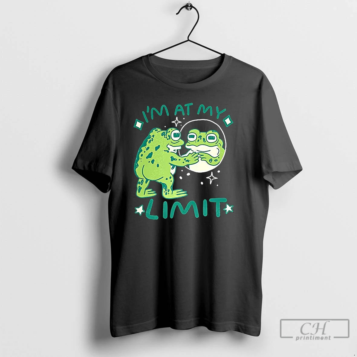 Classic Frog Im At My Limit Cartoon T-Shirts, Hoodie, Sweatshirt | AU01DripNestTees.com