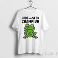 Classic Frog Hide And Seek Champion T-Shirts, Hoodie, Sweatshirt | AU01DripNestTees.com