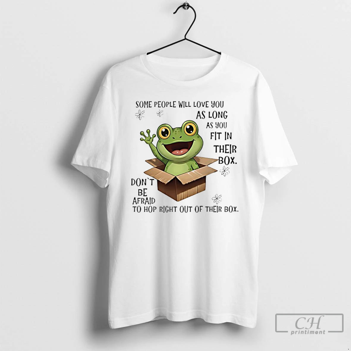 Classic Frog Some People Will Love You As Long As You Fit In Their Box T-Shirts, Hoodie, Sweatshirt | AU01DripNestTees.com