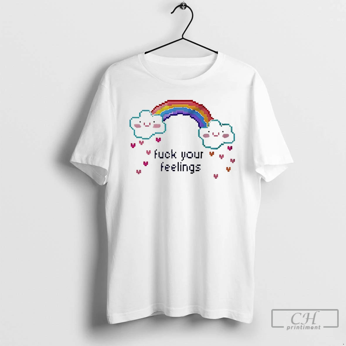 Classic Fuck Your Feelings Rainbow T-Shirts, Hoodie, Sweatshirt | AU01DripNestTees.com
