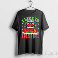 Classic Funny Santa I Like To Slide Inside Christmas Couple Matching T-Shirts, Hoodie, Sweatshirt | AU01DripNestTees.com