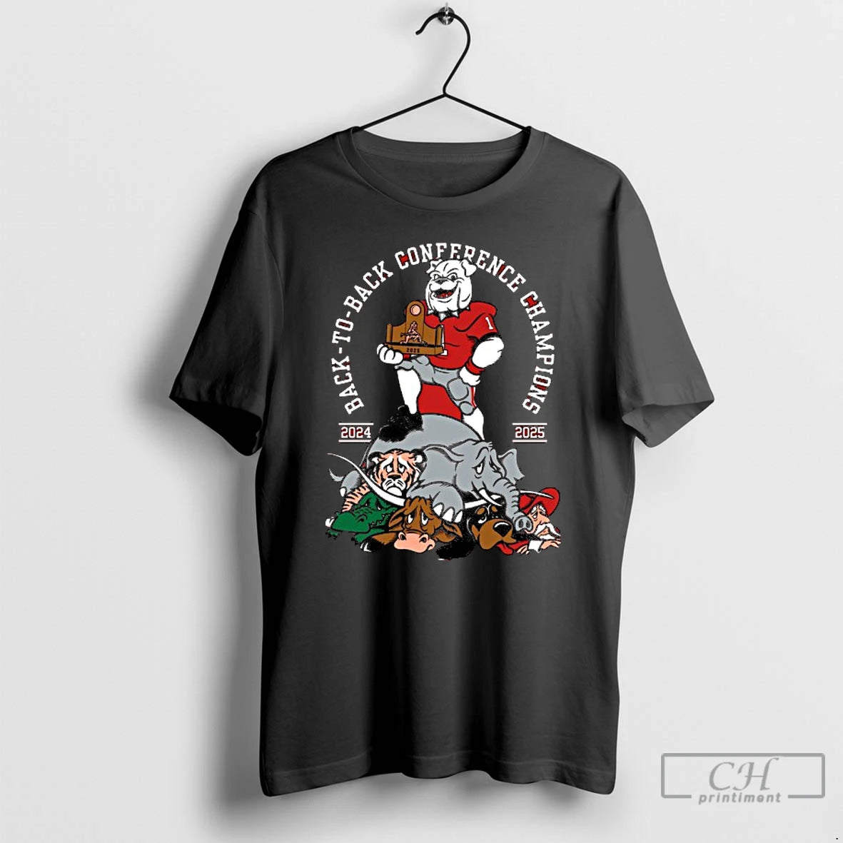 Classic Ga Back To Back Conference Champions T-Shirts, Hoodie, Sweatshirt | AU01DripNestTees.com