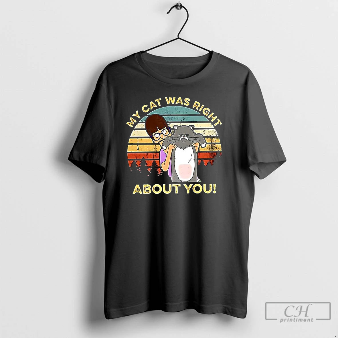 Classic Gayle Tales My Cat Was Right About You Cartoon Vintage T-Shirts, Hoodie, Sweatshirt | AU01DripNestTees.com