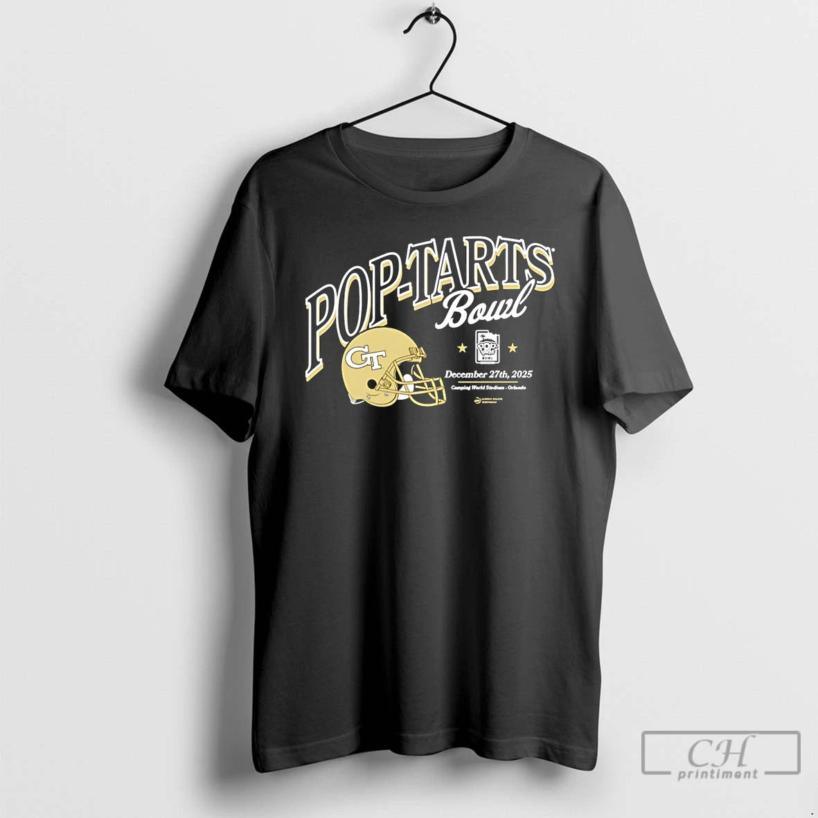 Classic Georgia Tech Yellow Jackets 2025 Pop Tarts Bowl Helmet T-Shirts, Hoodie, Sweatshirt | AU01DripNestTees.com