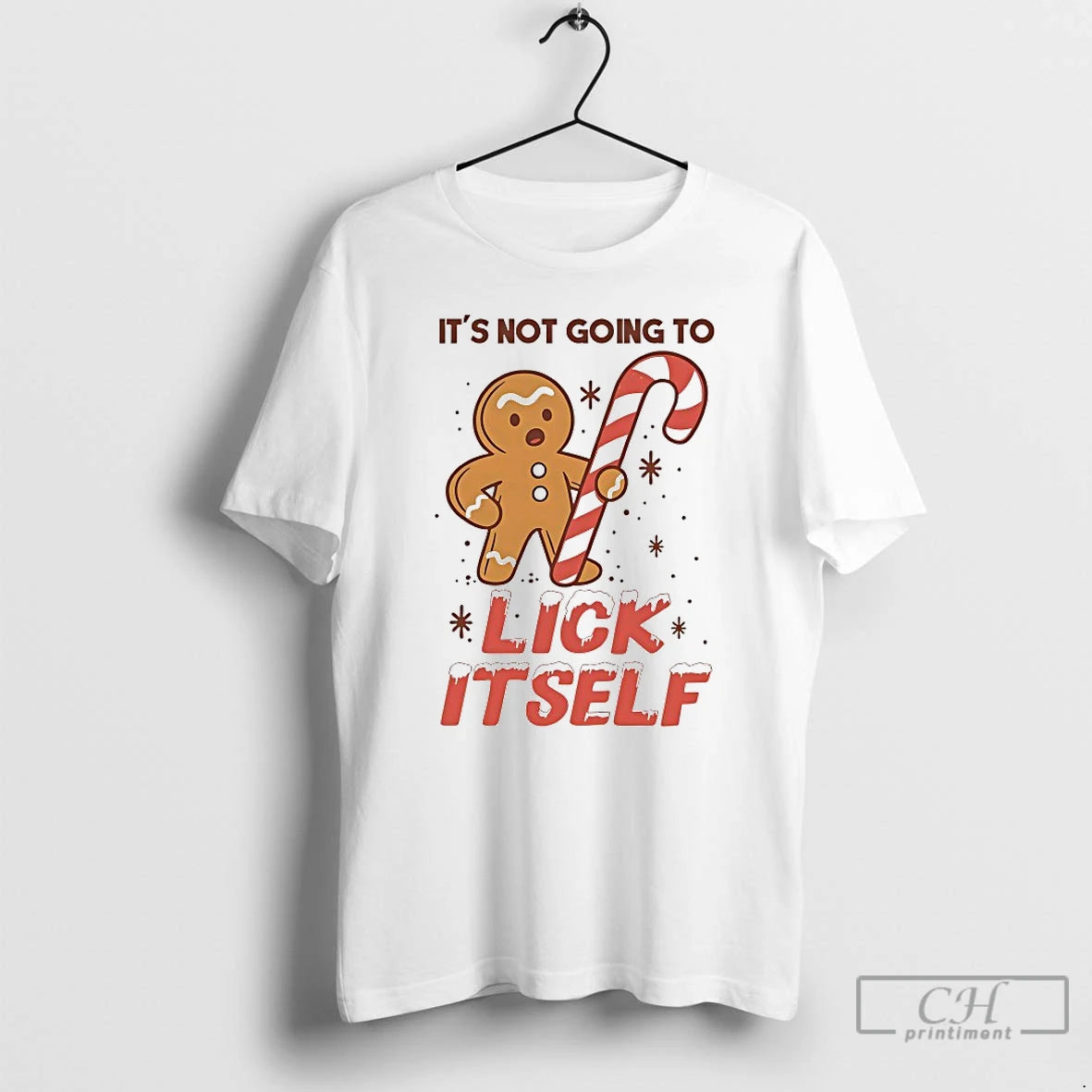 Classic Gingerbread Its Not Going To Lick Itself Christmas T-Shirts, Hoodie, Sweatshirt | AU01DripNestTees.com