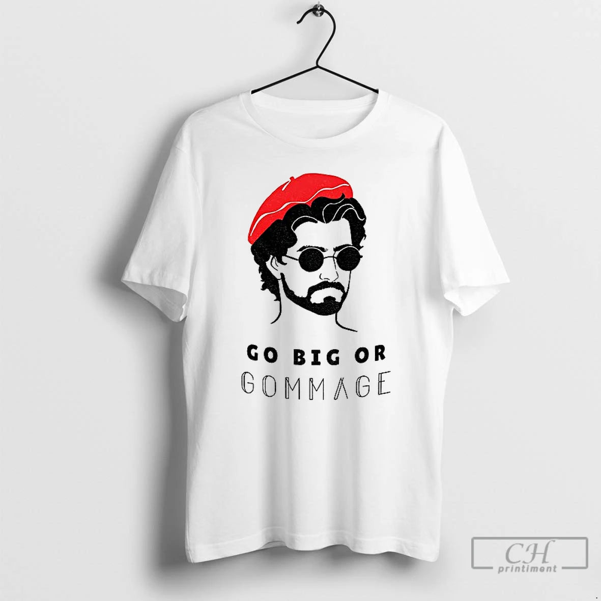 Classic Go Big Or Gommage 33 Clair Obscure Gamer T-Shirts, Hoodie, Sweatshirt | AU01DripNestTees.com