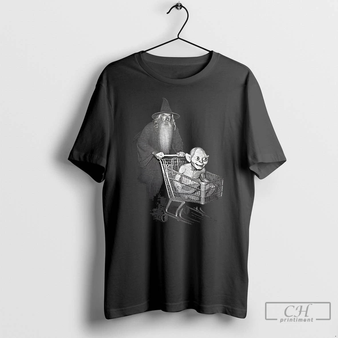 Classic Goblin Pushing Cart Lotr Meme T-Shirts, Hoodie, Sweatshirt | AU01DripNestTees.com