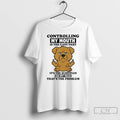 Classic Golden Retriever Controlling My Mouth Is The Easy Part On My Face T Shirts Hoodie, Sweatshirt | AU01DripNestTees.com