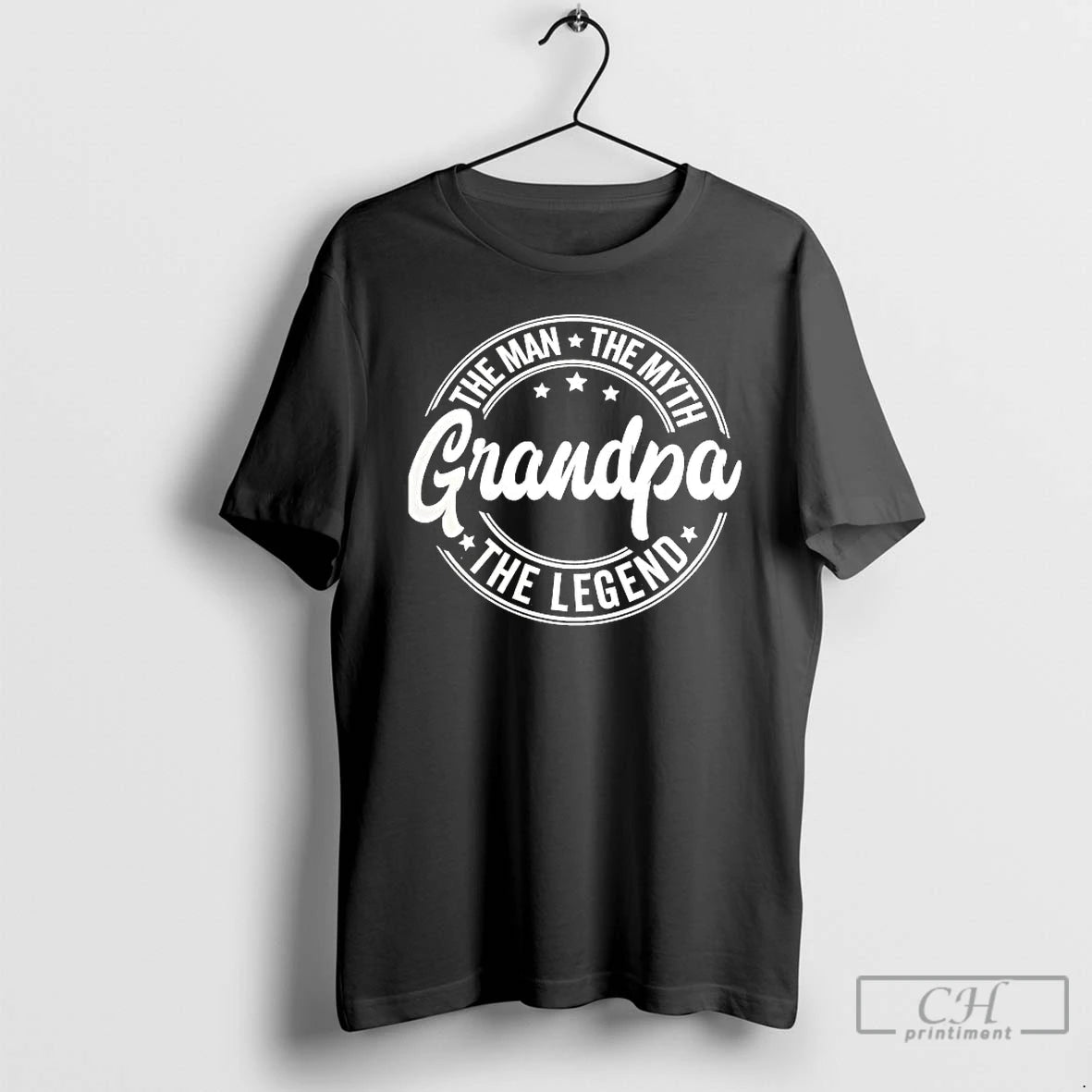 Classic Grandpa The Man The Myth The Legend T-Shirts, Hoodie, Sweatshirt | AU01DripNestTees.com