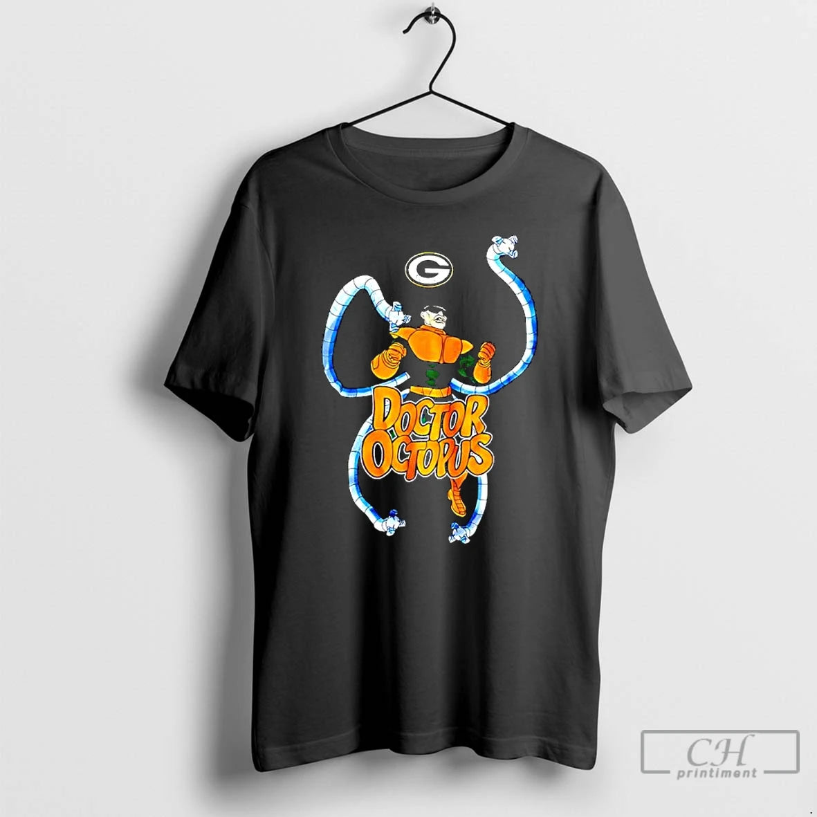 Classic Green Bay Packers X Doctor Octopus Player Mashup T-Shirts, Hoodie, Sweatshirt | AU01DripNestTees.com