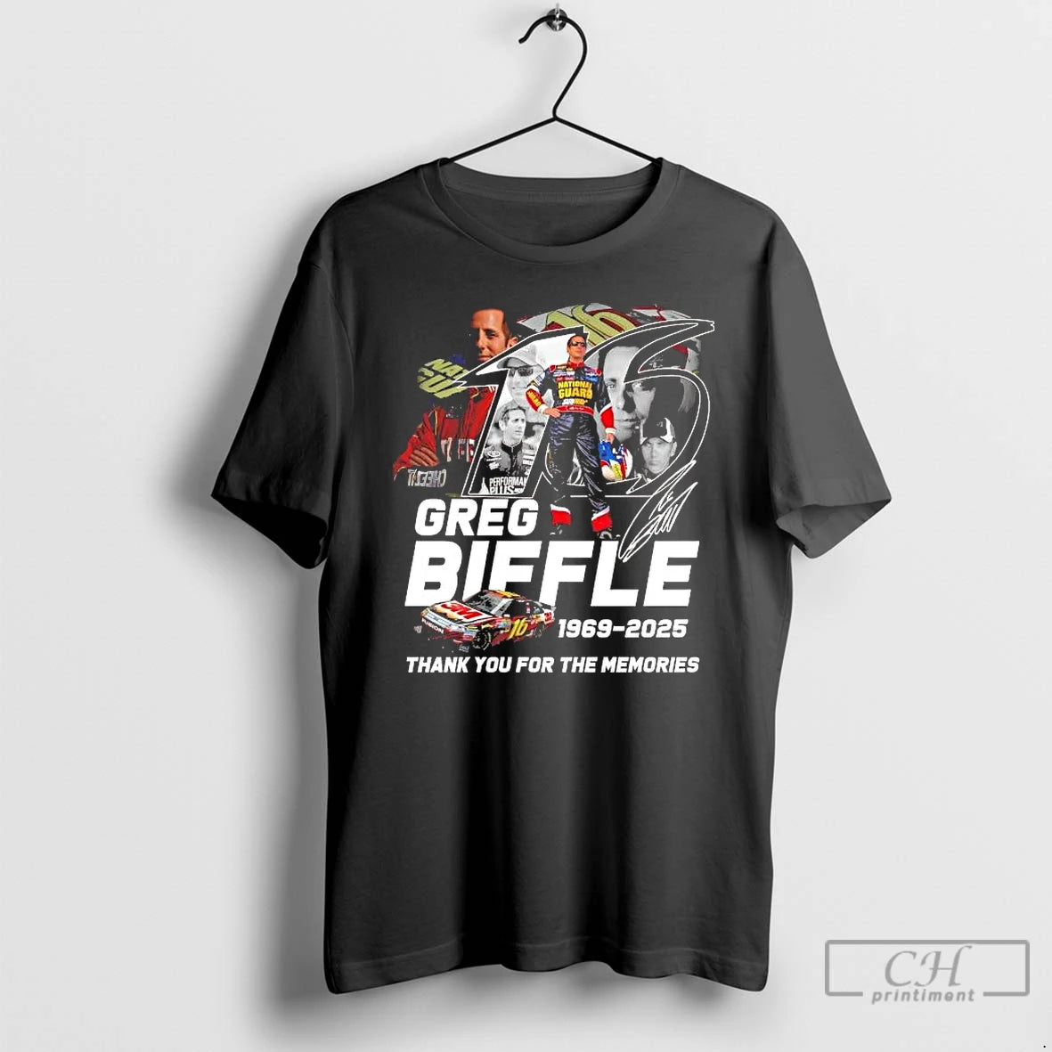 Classic Greg Biffle 1969 2025 Thank You For The Memories T-Shirts, Hoodie, Sweatshirt | AU01DripNestTees.com