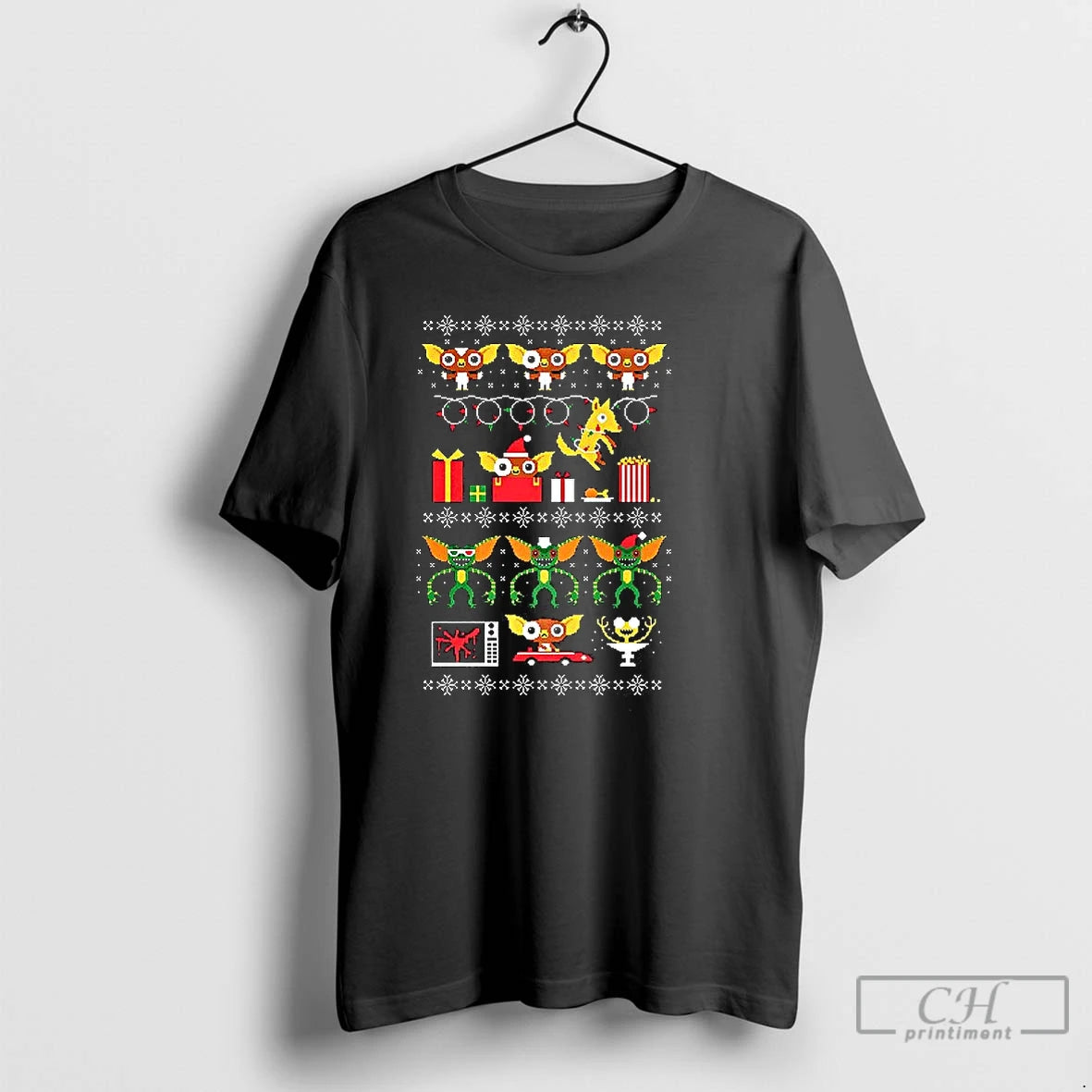 Classic Gremlins Cookies After Midnight Ugly Christmas Jumper T-Shirts, Hoodie, Sweatshirt | AU01DripNestTees.com