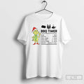 Classic Grinch Bbq Timer Brisket Drunk As Hell T-Shirts, Hoodie, Sweatshirt | AU01DripNestTees.com