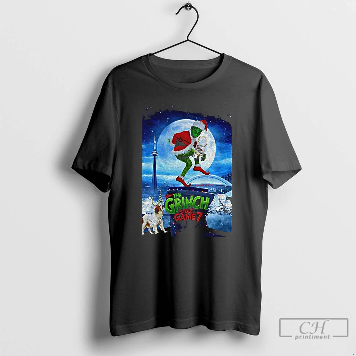 Classic Grinch How The Grinch Stole Game 7 Merry Christmas T-Shirts, Hoodie, Sweatshirt | AU01DripNestTees.com
