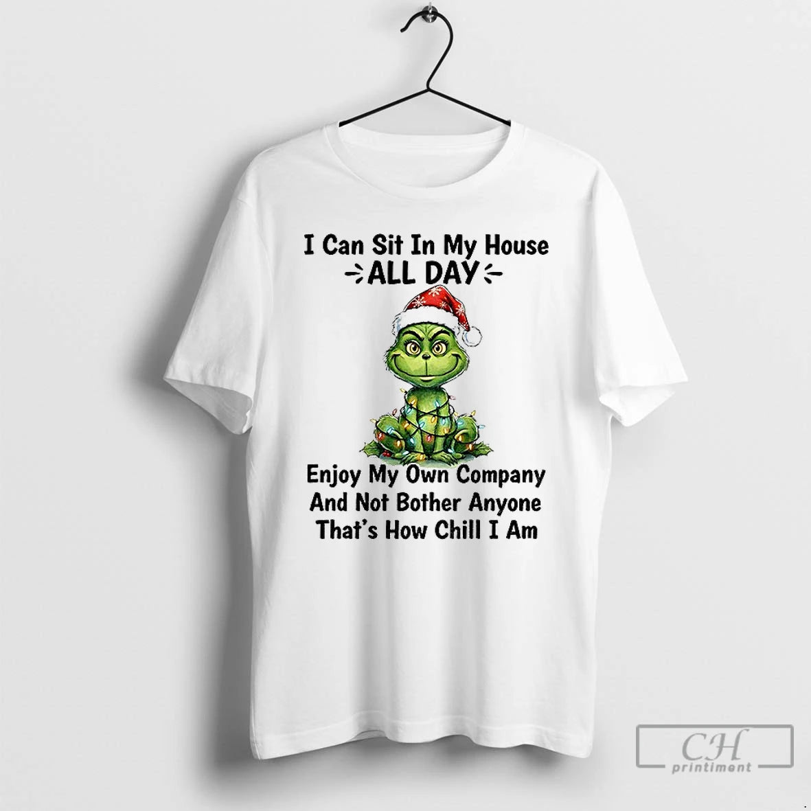 Classic Grinch I Can Sit In My House All Day Enjoy My Own Company And T-Shirts, Hoodie, Sweatshirt | AU01DripNestTees.com