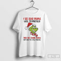 Classic Grinch I See Dead People Well Technically They Are Stupid People Christmas T Shirts Hoodie, Sweatshirt