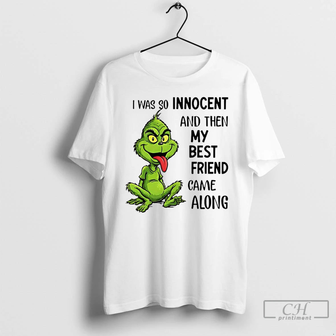 Classic Grinch I Was So Innocent And Then My Best Friend Came Along T Shirts Hoodie, Sweatshirt | AU01DripNestTees.com