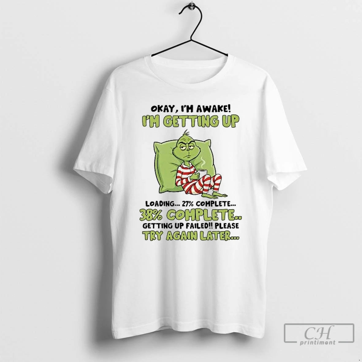 Classic Grinch Im Getting Up 27 Complete Getting Up Failed Try Again Later T Shirts Hoodie, Sweatshirt | AU01DripNestTees.com