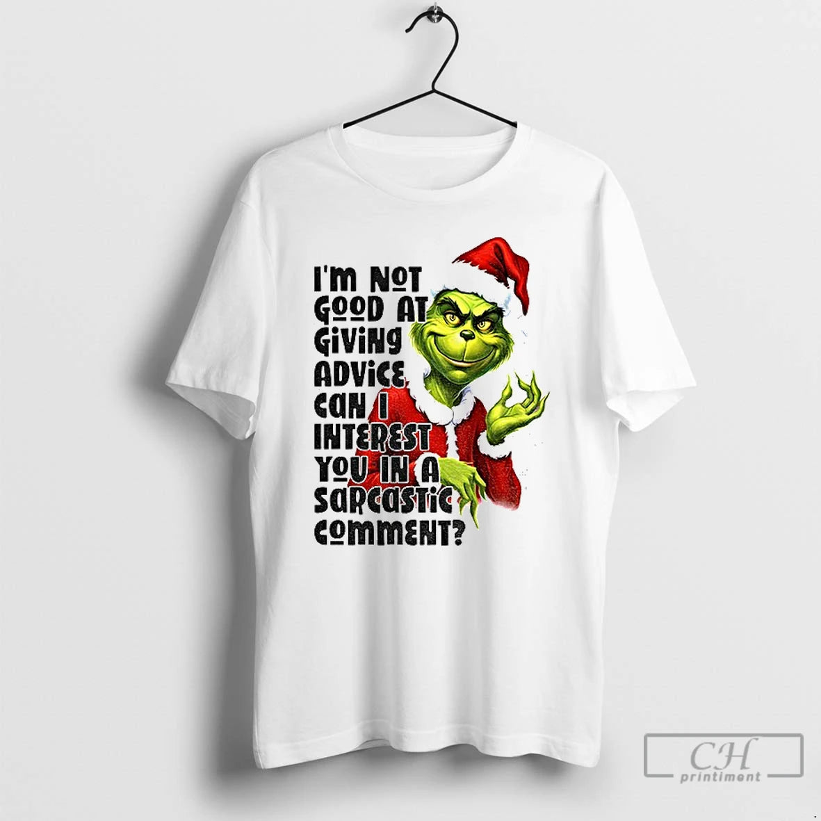 Classic Grinch Santa Im Not Good At Giving Advice Can I Interest Christmas T Shirts Hoodie, Sweatshirt | AU01DripNestTees.com