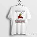 Classic Grinch Santa Remind Myself Prison Stripes And Just Walk Away T-Shirts, Hoodie, Sweatshirt | AU01DripNestTees.com