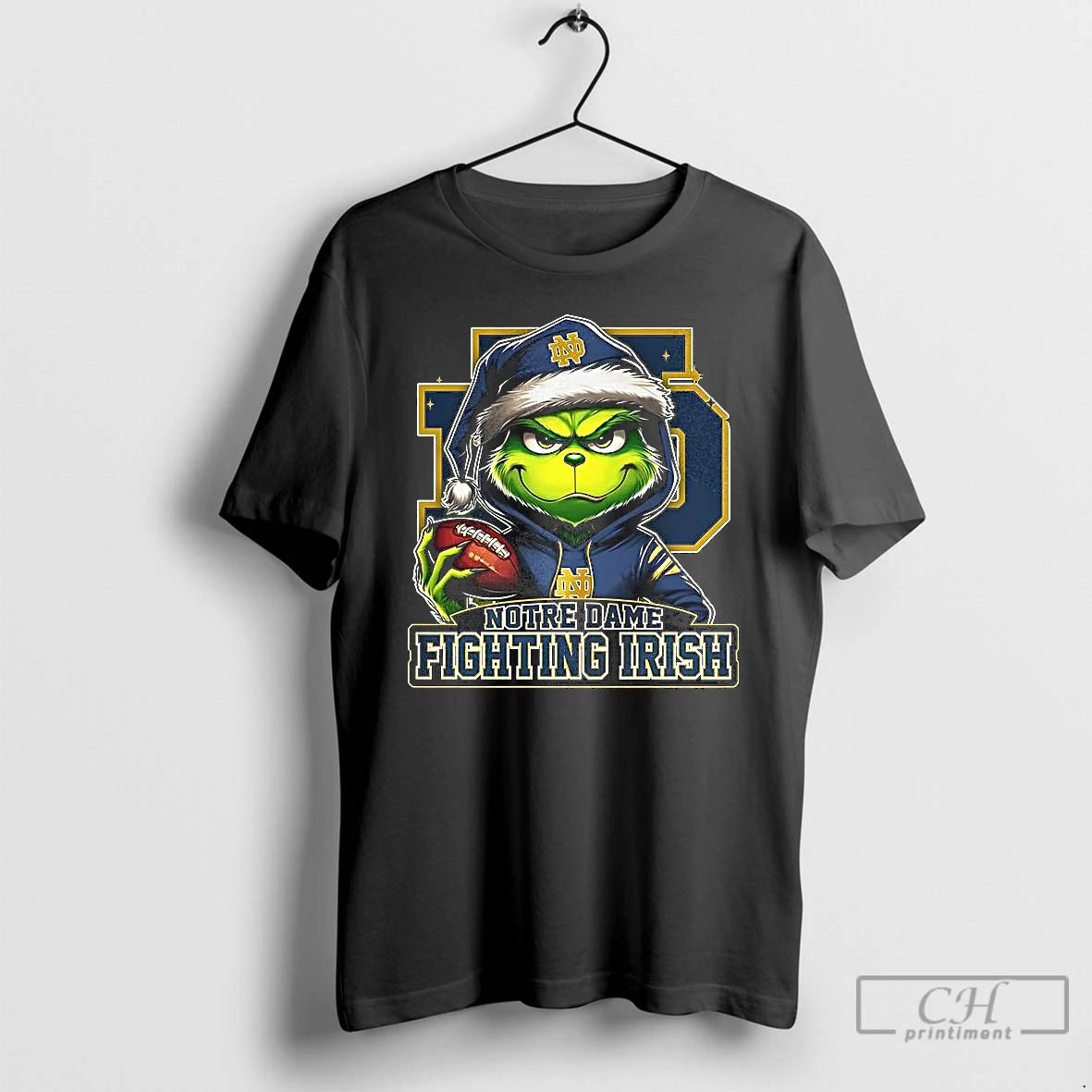 Classic Grinch X Notre Dame Fighting Irish Football 2025 Merry Christmas T-Shirts, Hoodie, Sweatshirt | AU01DripNestTees.com