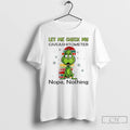 Classic Grinch Let Me Check My Giveshitometer Nope Nothing Christmas 2025 T-Shirts, Hoodie, Sweatshirt | AU01DripNestTees.com