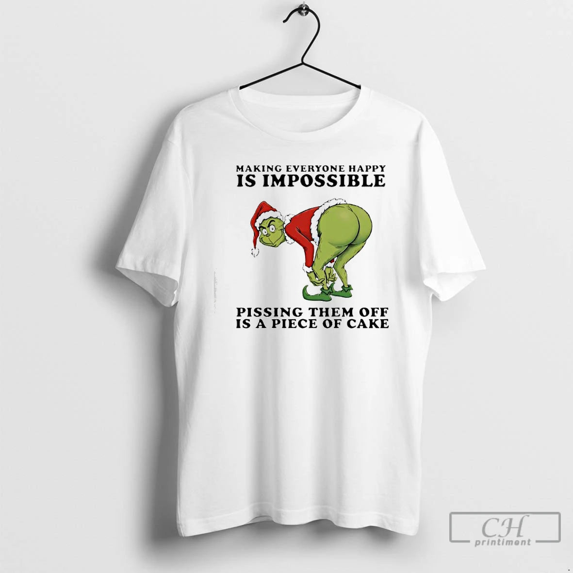 Classic Grinch Making Everyone Happy Is Impossible T-Shirts, Hoodie, Sweatshirt | AU01DripNestTees.com