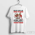 Classic Grinch Never Kick Me When Im Down Because When I Get Back Up Christmas T-Shirts, Hoodie, Sweatshirt