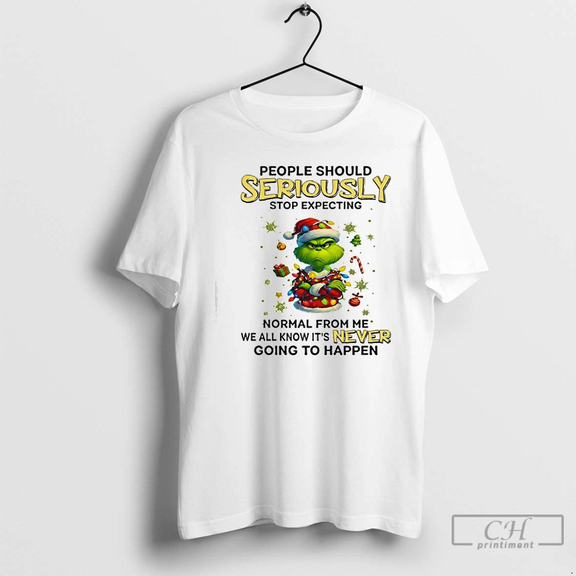 Classic Grinch People Should Seriously Stop Expecting T-Shirts, Hoodie, Sweatshirt | AU01DripNestTees.com