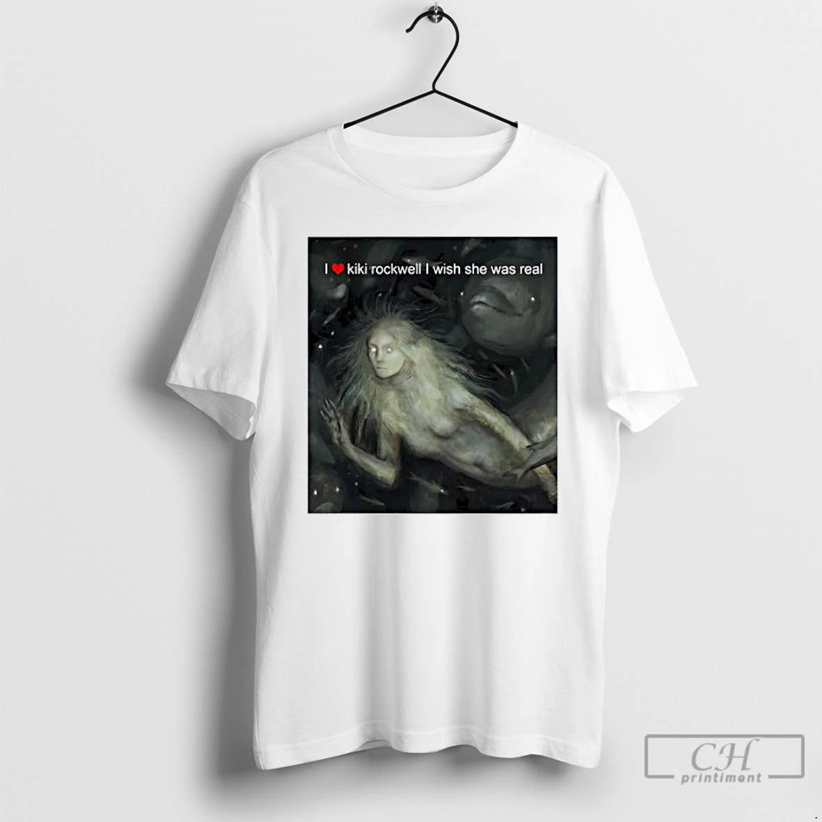 Classic Hauntingly Beautiful Girl I Love Kiki Rockwell I Wish She Was Real T Shirts Hoodie, Sweatshirt | AU01DripNestTees.com