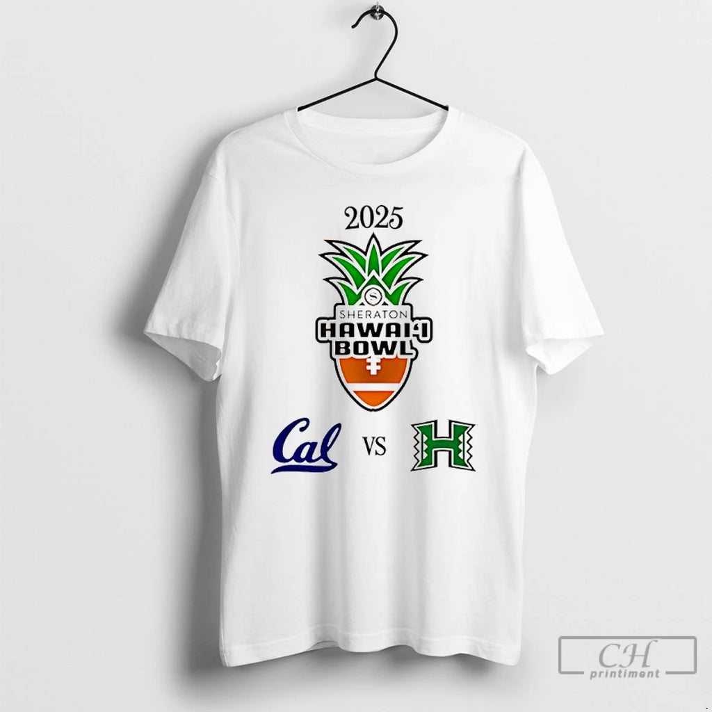 Classic Hawaii Bowl 2025 California Vs Hawaii T-Shirts, Hoodie, Sweatshirt | AU01DripNestTees.com