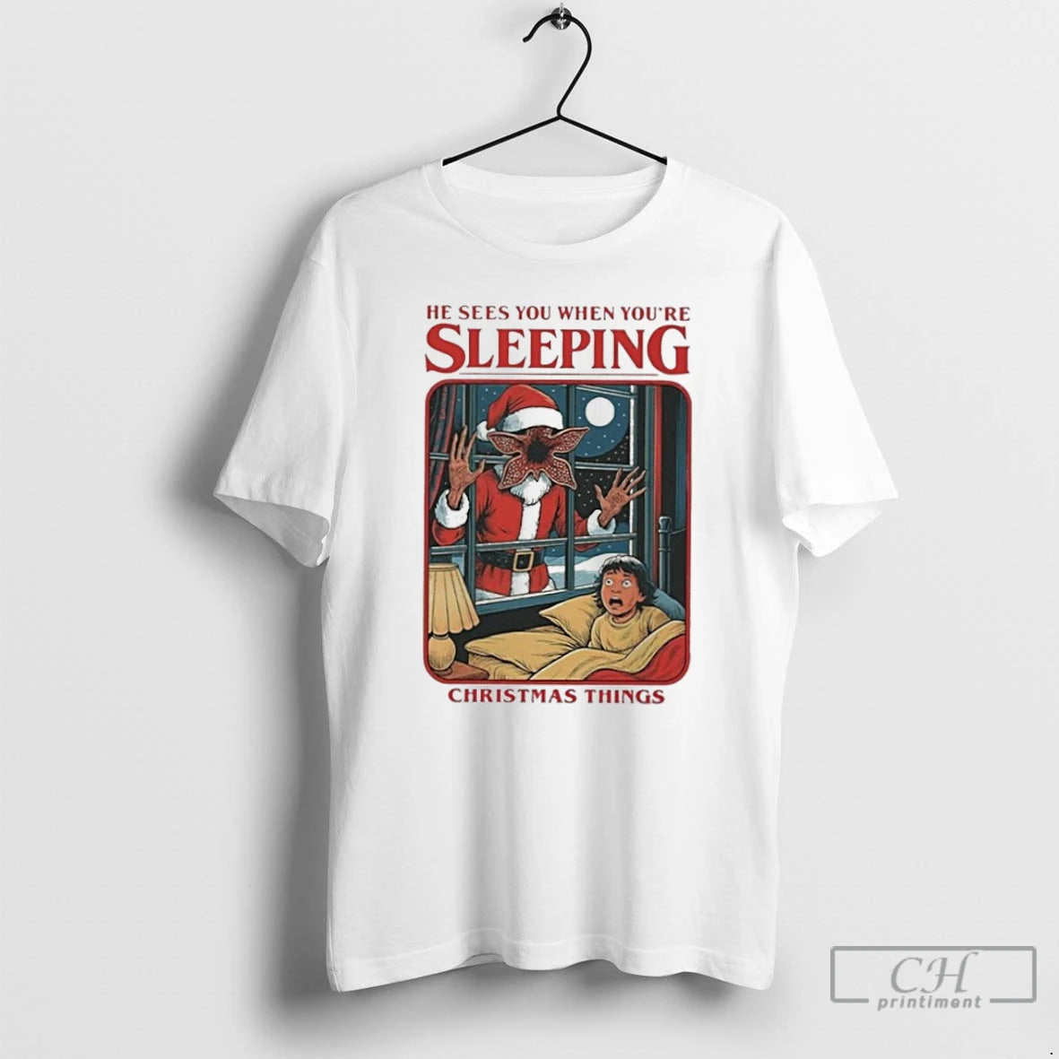 Classic He Sees You When You Are Sleeping Christmas Things T-Shirts, Hoodie, Sweatshirt | AU01DripNestTees.com