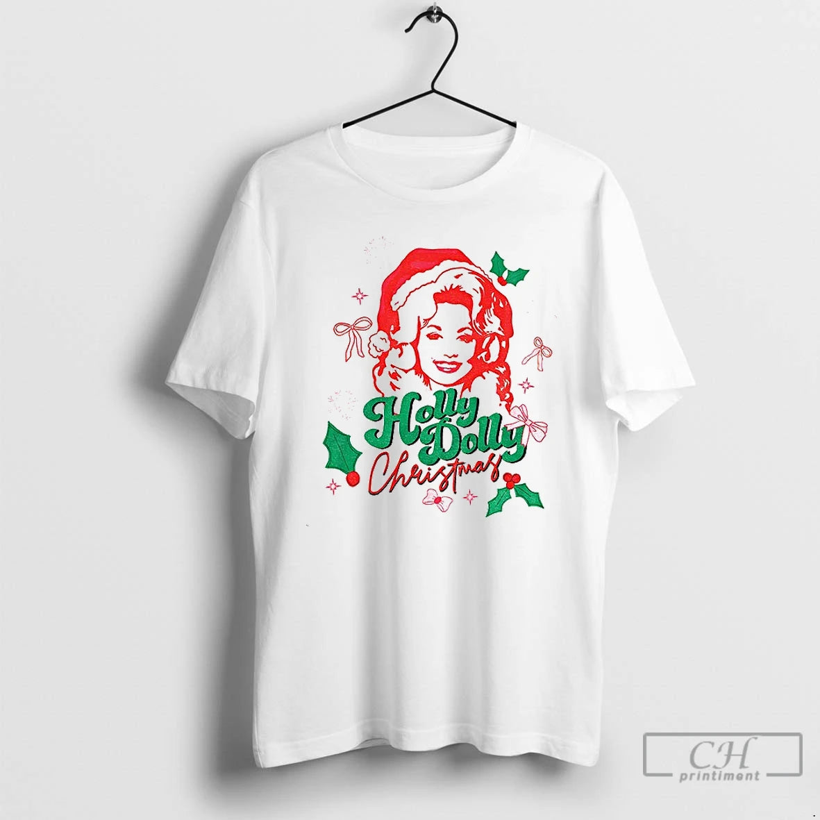 Classic Holly Dolly Coquette Western Merry Christmas T-Shirts, Hoodie, Sweatshirt | AU01DripNestTees.com