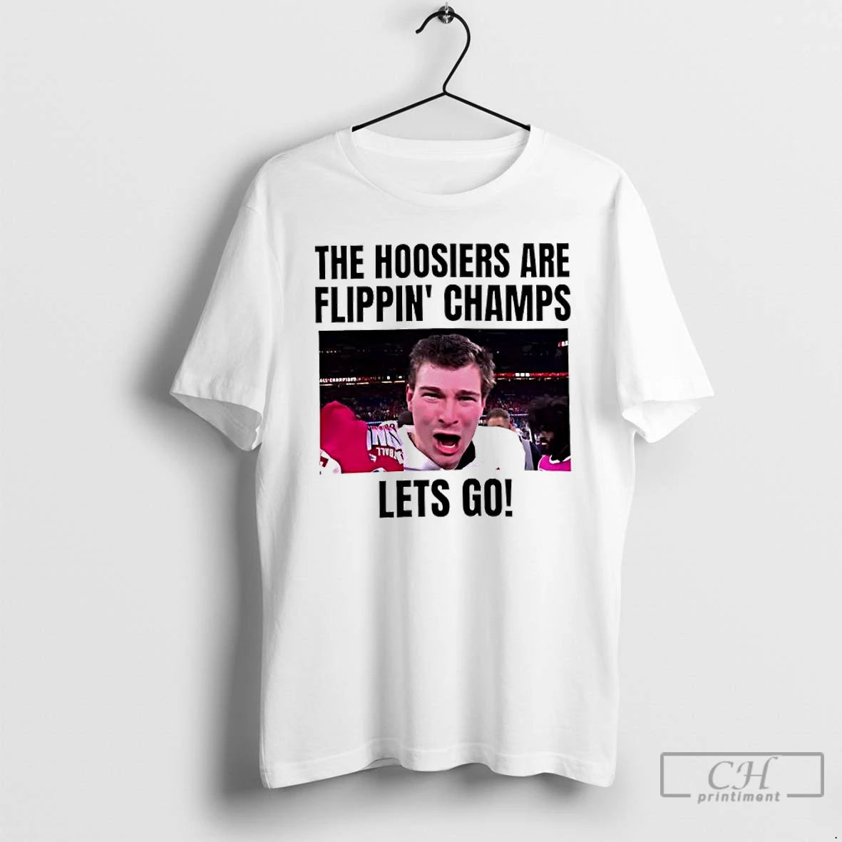 Classic Hoosiers Are Flippin Champs Lets Go T-Shirts, Hoodie, Sweatshirt | AU01DripNestTees.com