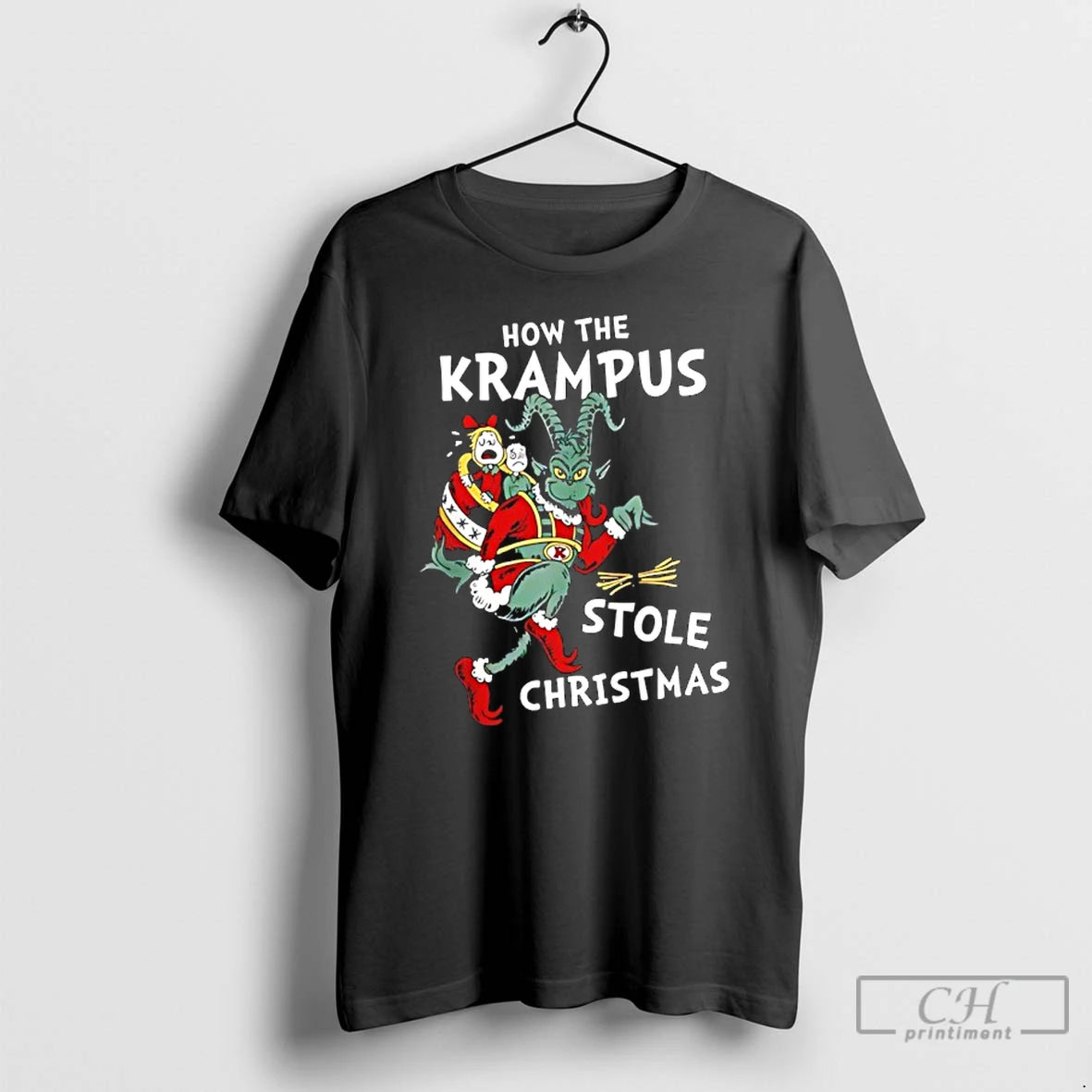 Classic How The Krampus Stole Christmas T-Shirts, Hoodie, Sweatshirt | AU01DripNestTees.com
