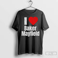 Classic I Heart Baker Mayfield T-Shirts, Hoodie, Sweatshirt | AU01DripNestTees.com