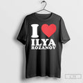 Classic I Love Ilya Rozanov Heart T-Shirts, Hoodie, Sweatshirt | AU01DripNestTees.com